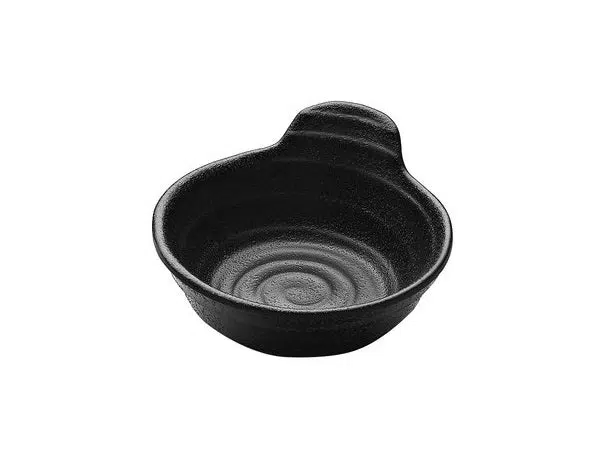 קערית לרוטב מלמין שחור 11.4 ס"מ ZEN