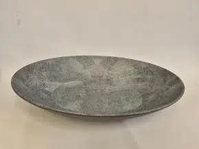 קערה אובלית מלמין 41 * 26 * 7.5 ס"מ - PEWTER
